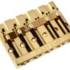Бридж для 5-струнной бас-гитары Omega 5-String Bass Bridge BB-3360-002, золото картинка 0