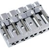 Бридж для 5-струнной бас-гитары  Omega 5-String Bass Bridge BB-3360-010, хром картинка 0