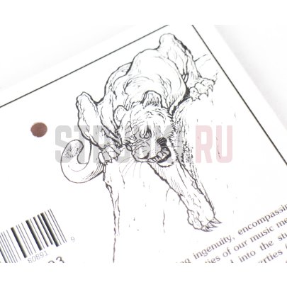 Бридж для бас-гитары Leo Quan Badass Bass III, рифленые седла, золото