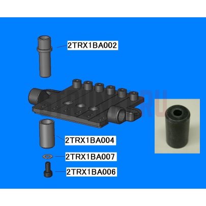 Гнездо для стакана рычага Floyd Rose, Ibanez 2TRX1BA004
