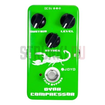 Педаль-компрессор, JF-10-Dynamic-Compressor Педаль эффектов, Joyo