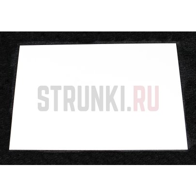 Пластик для панелей PARTS, белый, однослойный, 290x430 мм