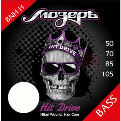 Струны для бас-гитары Мозеръ Hit Drive BNH H 50-105
