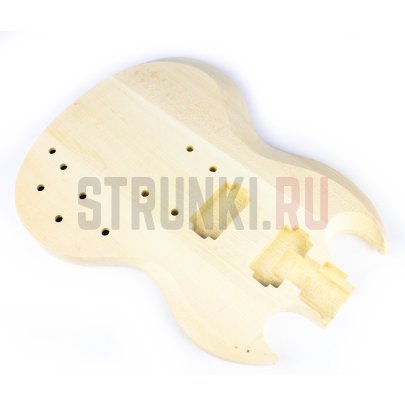 Корпус для электрогитары Acoustic Wood SG, клён