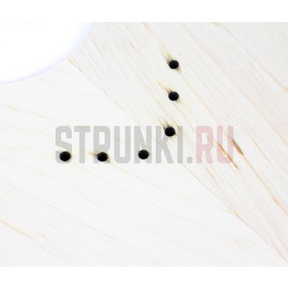 Корпус для электрогитары Acoustic Wood Flying V, клён