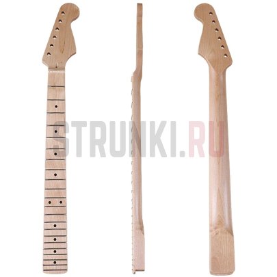 Гриф для электрогитары Stratocaster, кленовый, 22 лада, Bestwood ST Matte