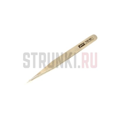 Пинцет прямой антимагнитный Goot TS-10