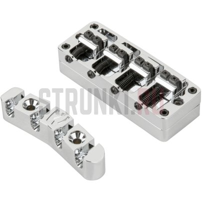 Warwick бридж для 4-струнной бас-гитары  SP W 30118 4C, хром