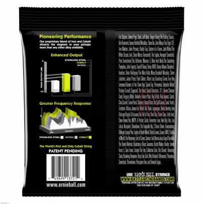 Струны для электрогитары Ernie Ball 3721 Cobalt Slinky Regular 3-Pack 10-46