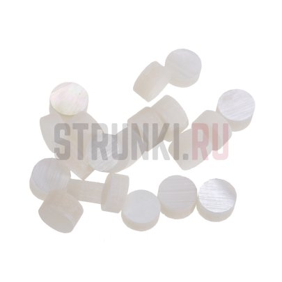 Инлей натуральный перламутр, диаметр 4 мм Musiclily MX2058WP