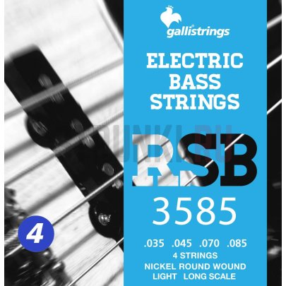 Струны для бас-гитары Galli Strings RSB3585 35-85