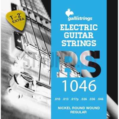 Струны для электрогитары Galli Strings RS1046 10-46
