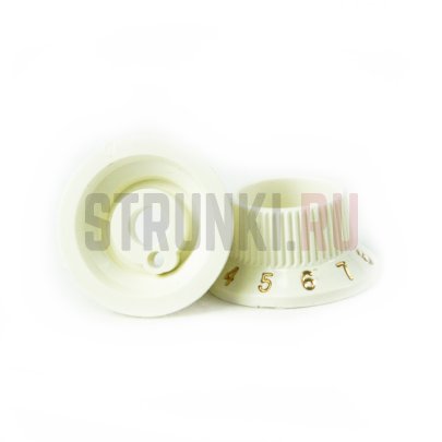 Нижняя часть двойной ручки потенциометра Fender 005-9267-049, кремовая