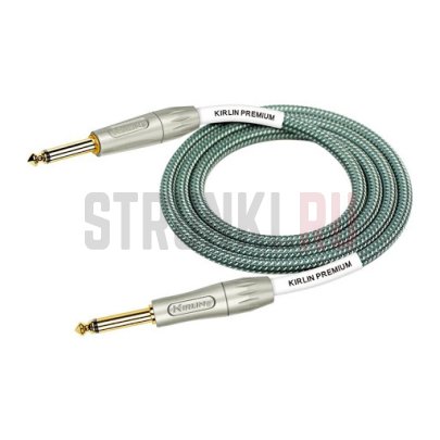 Кабель инструментальный Kirlin IWB-201PFGT-3M/OL, 3 м (прямой-прямой), оливковый