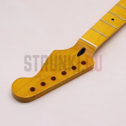 Гриф для электрогитары Stratocaster, кленовый, 22 лада, Bestwood ST M1 High Gloss