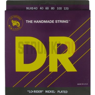 Струны для бас-гитары DR NLH5-40 40-120