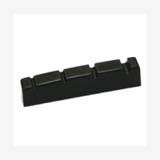 Paxphil NT-040-BK порожек для бас гитары, пластик (43х6х8mm)