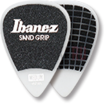 Медиатор Ibanez Sand Grip PA14MSG-WH PICKS, 0.80 мм, 1 шт.