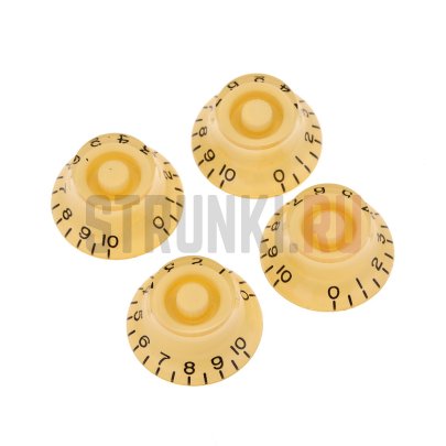 Ручка потенциометра Musiclily MX1730IV, Bell style, метрическая, кремовая