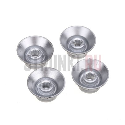 Ручка потенциометра Musiclily MX1560SR, Bell Style, дюймовая, серая