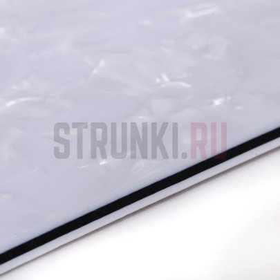 Задняя крышка для Stratocaster Korea Made 1993 Musiclily MX0777, белый перламутр