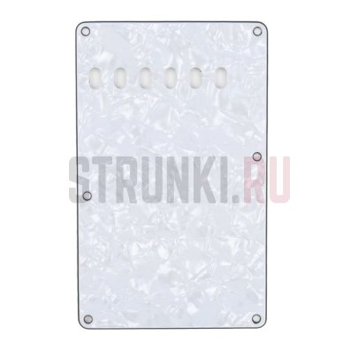 Задняя крышка для Fender US/Mexico Musiclily MX0571, перламутровый белый