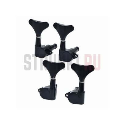 Колки 2+2 для бас-гитары CARAYA MB-1001-BK, черные