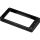 Рамка для хамбакера, бриджевая, DiMarzio DM1301BK, черный