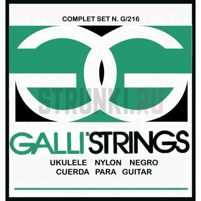 Струны для укулеле Galli Strings G216B 22-32