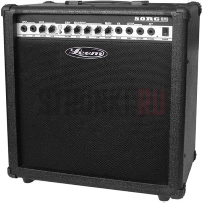 LEEM S50RG гитарный комбоусилитель 50Вт, 12", с реверберацией