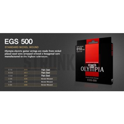 Струны для электрогитары Olympia EGS500 10-46