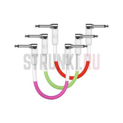 Кабель-патч, Kirlin IM3-203W 0.3M, 3 шт, 30 см