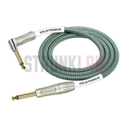 Кабель инструментальный, Kirlin IWB-202PFGL 6M OL, оливковый, 6 м