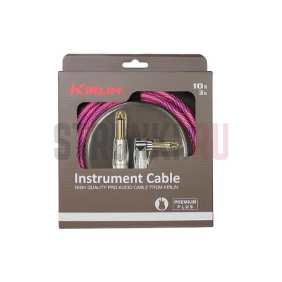 Кабель инструментальный Kirlin IWB-202PFGL 6M WPP, розовый, 6 м