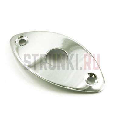 Musiclily MX0669 панель для джека овальная, хром