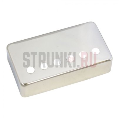 !УЦЕНКА! Крышка звукоснимателя для хамбакера 10.5MM бриджевая, 52мм, F-spaced, HOSCO PC41N DELUXE, никель