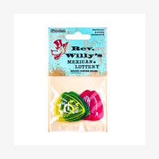 Набор медиаторов Dunlop RWP01XH Rev. Willy's Mexican Lottery, разноцветные, упаковка 6 шт.