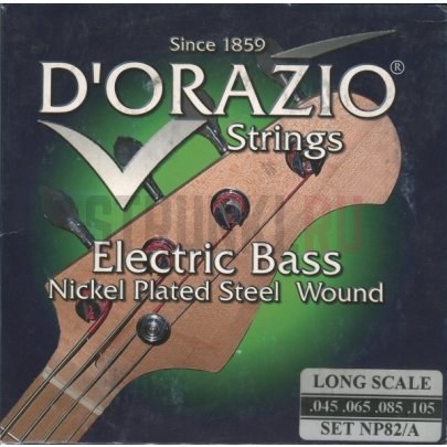 Струны для бас-гитары D'orazio NP82A 45-105