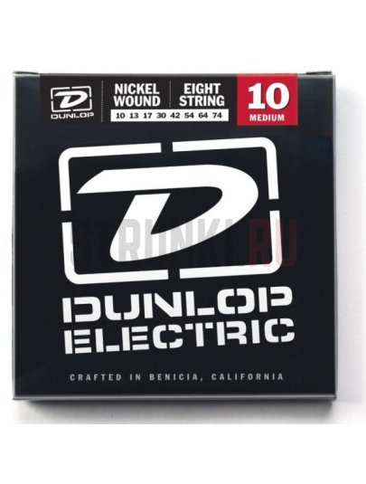 Струны для электрогитары Dunlop DEN1074 10-74