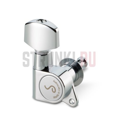 Комплект колков 3+4 SCHALLER 10020270.01.36+10020223.01.36 M6 135, шток 21.7 мм, хром