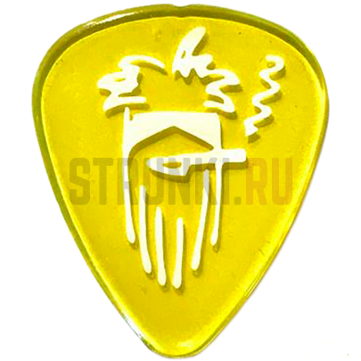 Медиатор Dunlop RWR01XH Gels Reverend Willy Mexican Lottery X-Heavy, желтый, 1.20 мм, 1 шт.