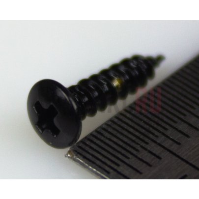 Paxphil WO2512-BK, cаморез для панели LesPaul (2.5x12mm)