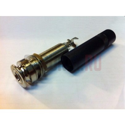 Разъем джек трубчатый врезной, стерео, Paxphil LJ-62-CR