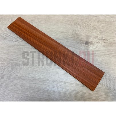 Падук заготовка накладки для электрогитары Радиал ААА 9х83х475 мм