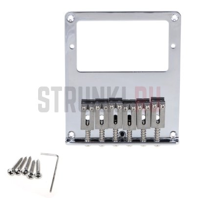 Бридж для Telecaster Musiclily MX1893CR, хром