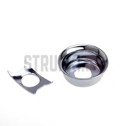 Musiclily MX1895CR панель-крепление джека для Telecaster, хром