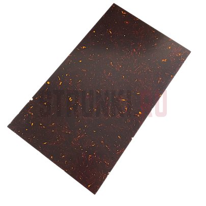 Пластик для панелей, HOSCO H-PG-T3,4 слойный, черепаховый/белый ,230х390мм.