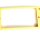 !УЦЕНКА! HOSCO MRA-RI рамка для бриджевого хамбакера полностью закругленная, кремовый цвет