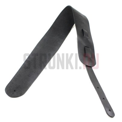 Ремень кожаный inspector, широкий, черный