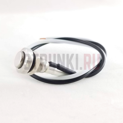 Kill Switch для электрогитары Tesi MICRO Metal, Momentary, хром, 8мм